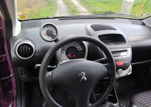 Peugeot 107 cena 15900 przebieg: 170000, rok produkcji 2014 z Brodnica małe 106